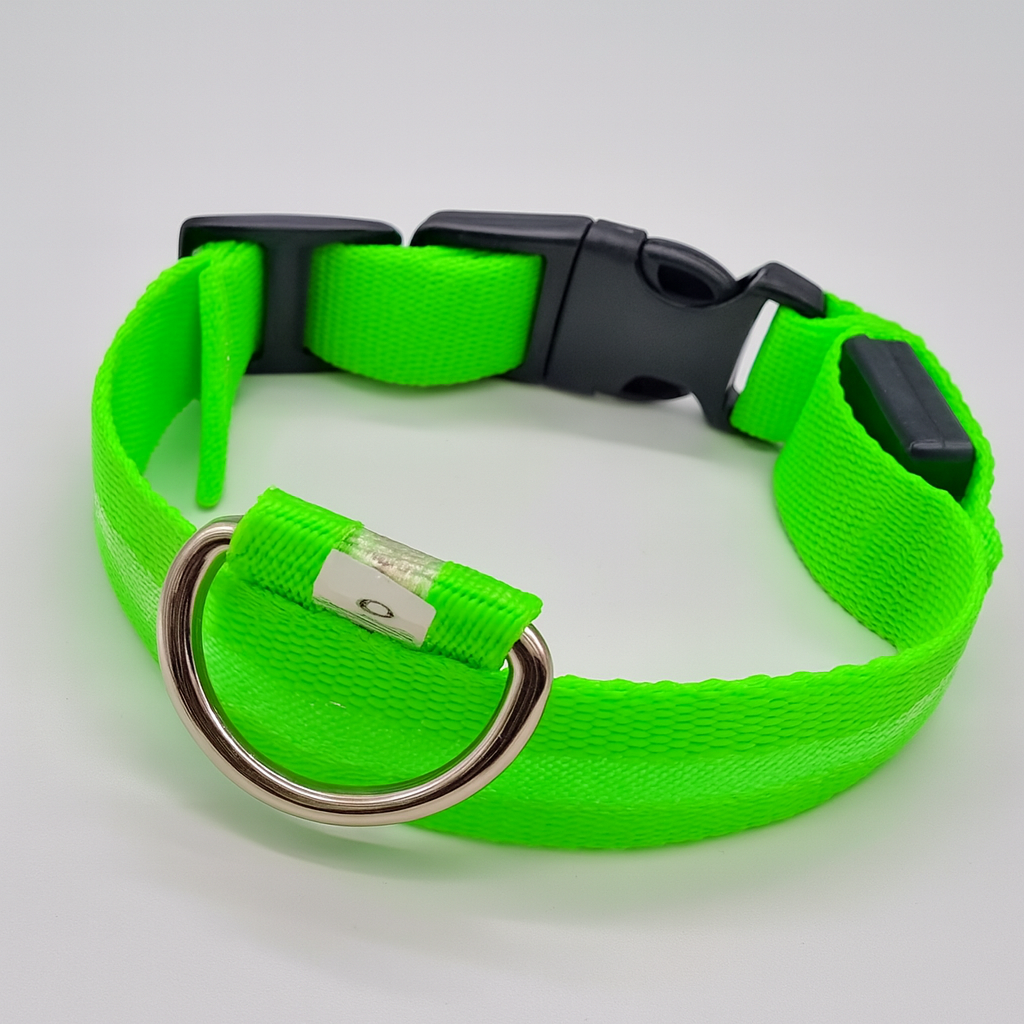SoftTass LED-halsband – Säkerhet i mörkret