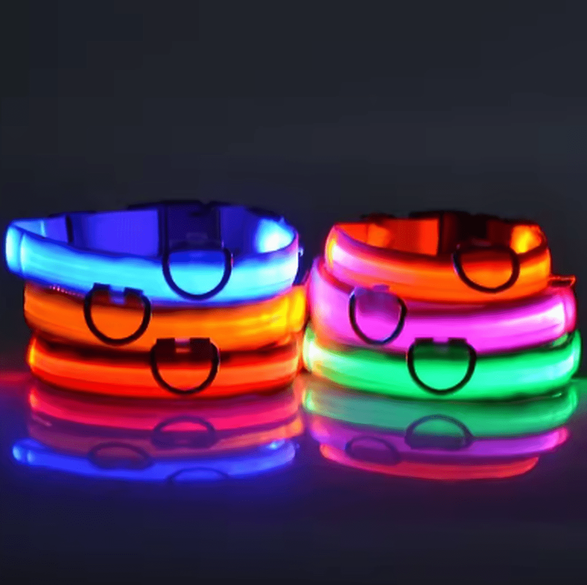 SoftTass LED - halsband – Säkerhet i mörkret | Köp hos SoftTass