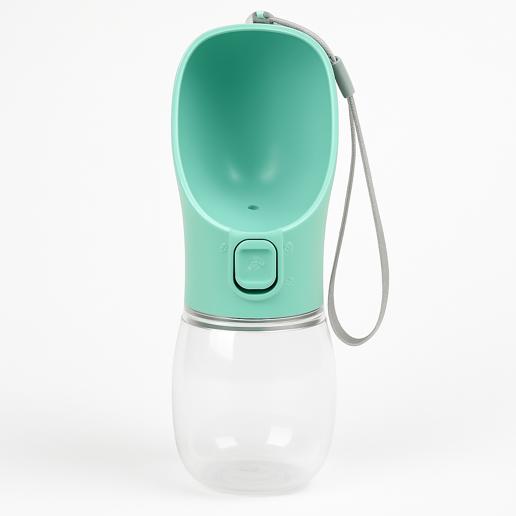 Vattenflaska till husdjur – spillfri på språng | Köp hos SoftTass