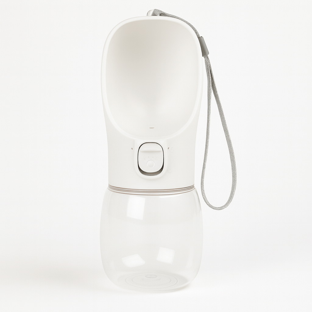 Vattenflaska till husdjur – spillfri på språng | Köp hos SoftTass