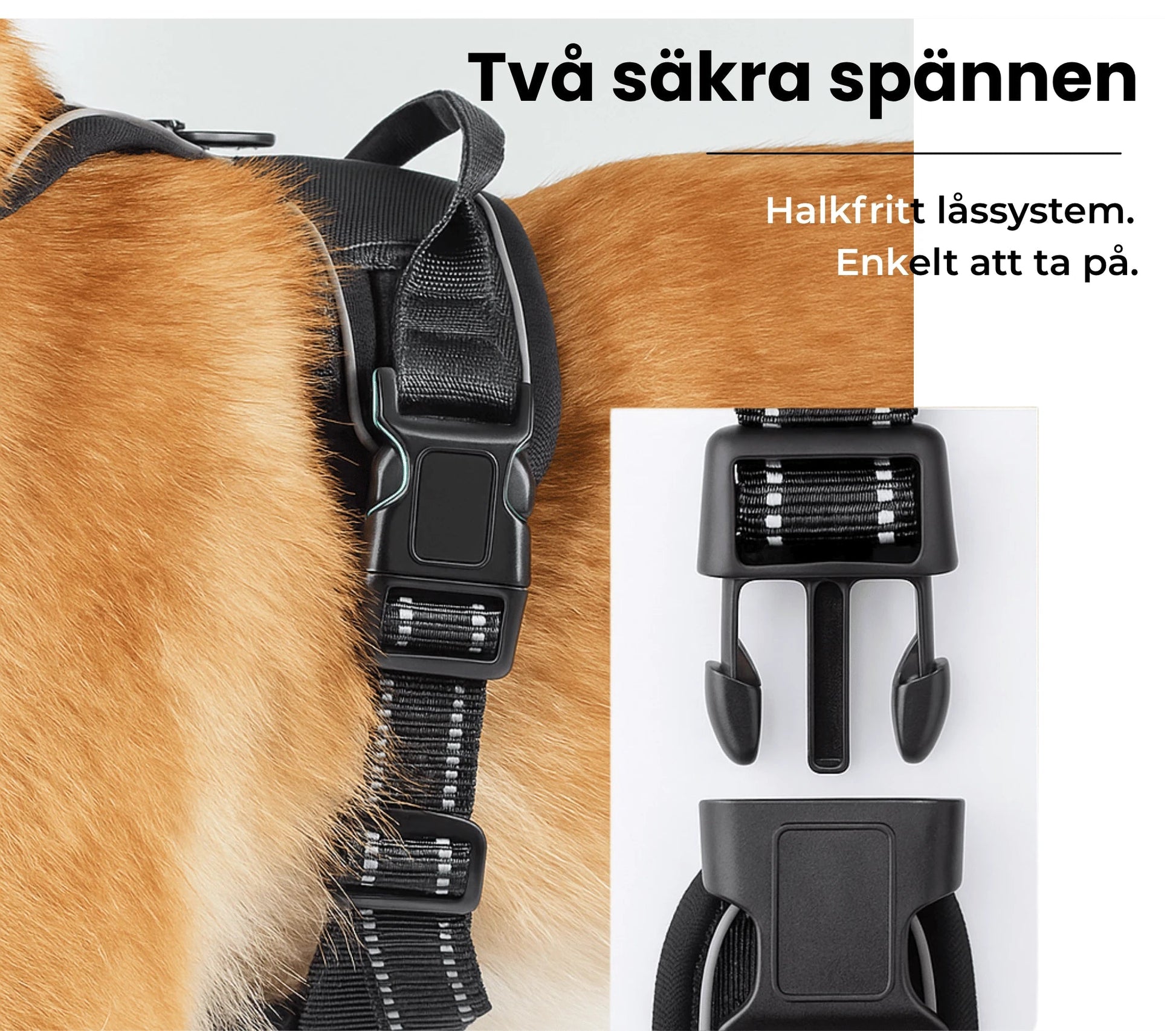 Anti - Drag Sele – bekväm och säker | Köp hos SoftTass