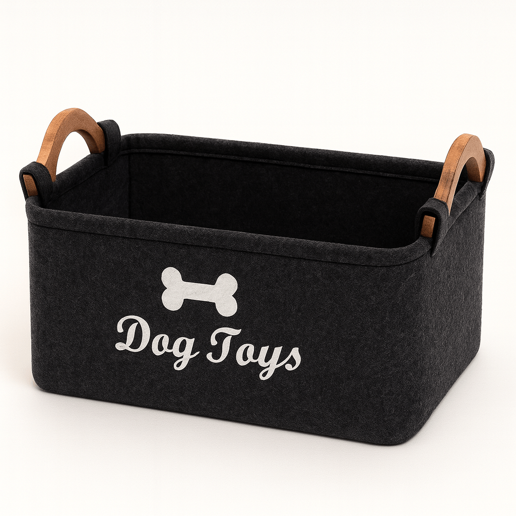 Förvaringslåda för djurleksaker – stilren & praktisk