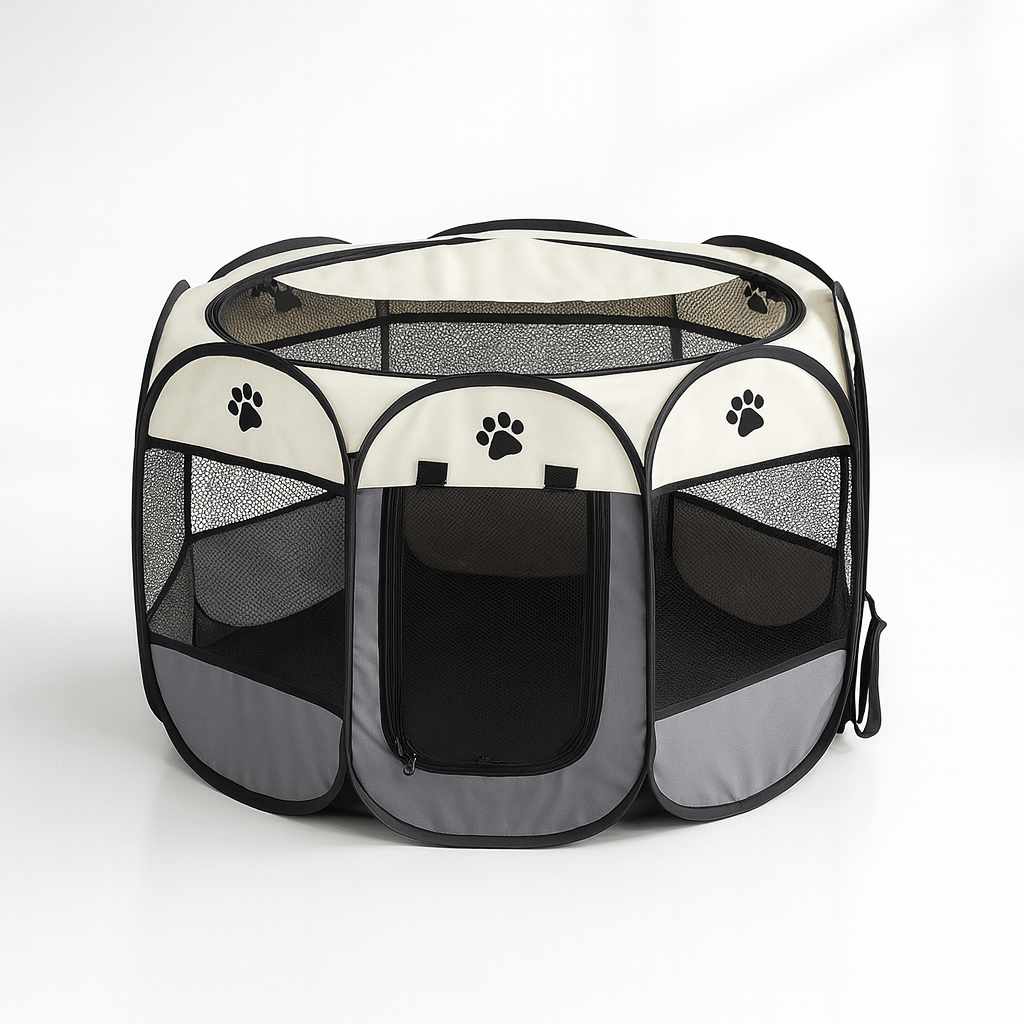 Hopfällbar Hund och Katthage med Ventilation | Köp hos SoftTass